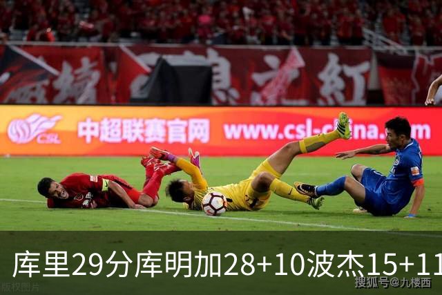 库里29分库明加28+10波杰15+11 勇士力克篮网